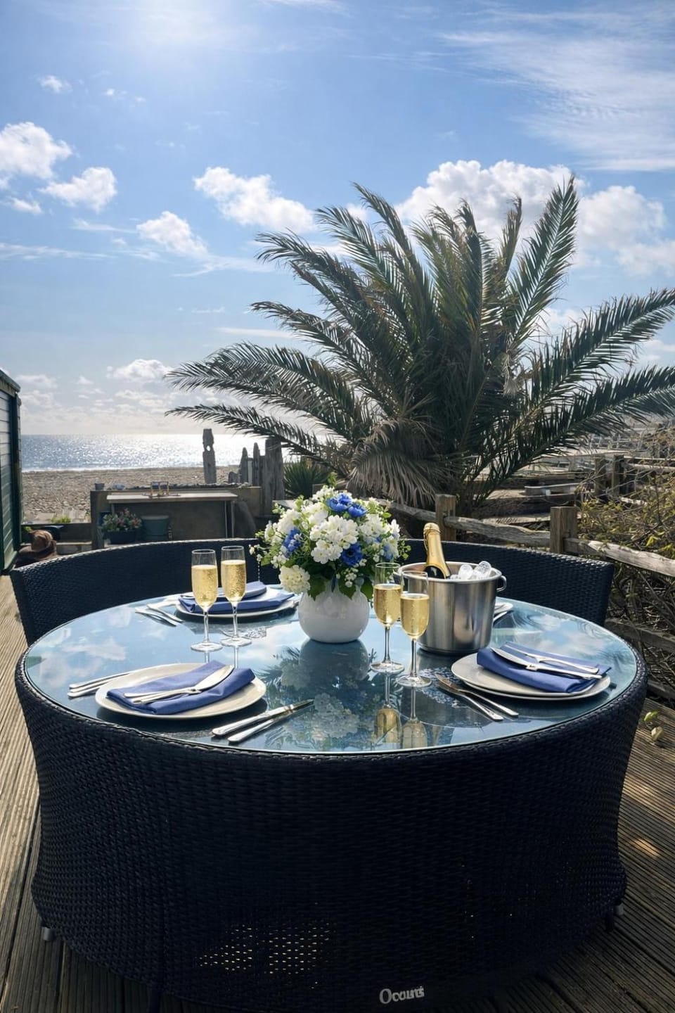 Beach, Garden view