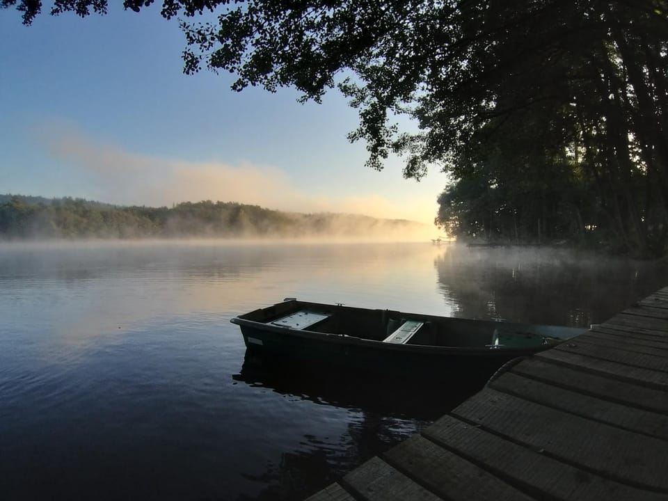 Natural landscape, Activities, Fishing, Autumn, Lake view