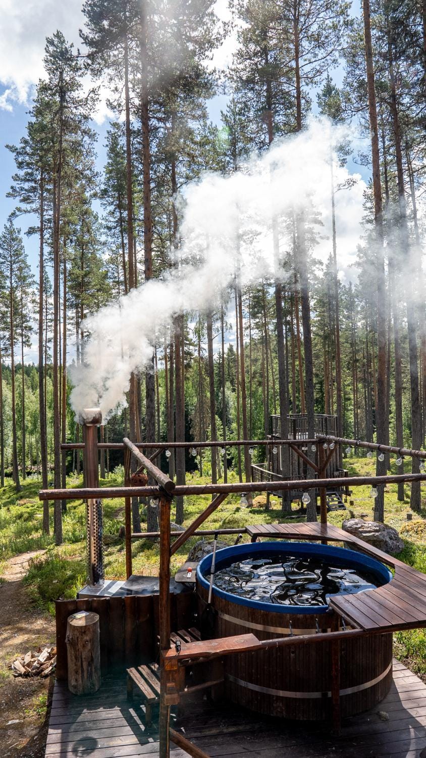 ForRest unikt designat hus mitt i skogen House in Sweden