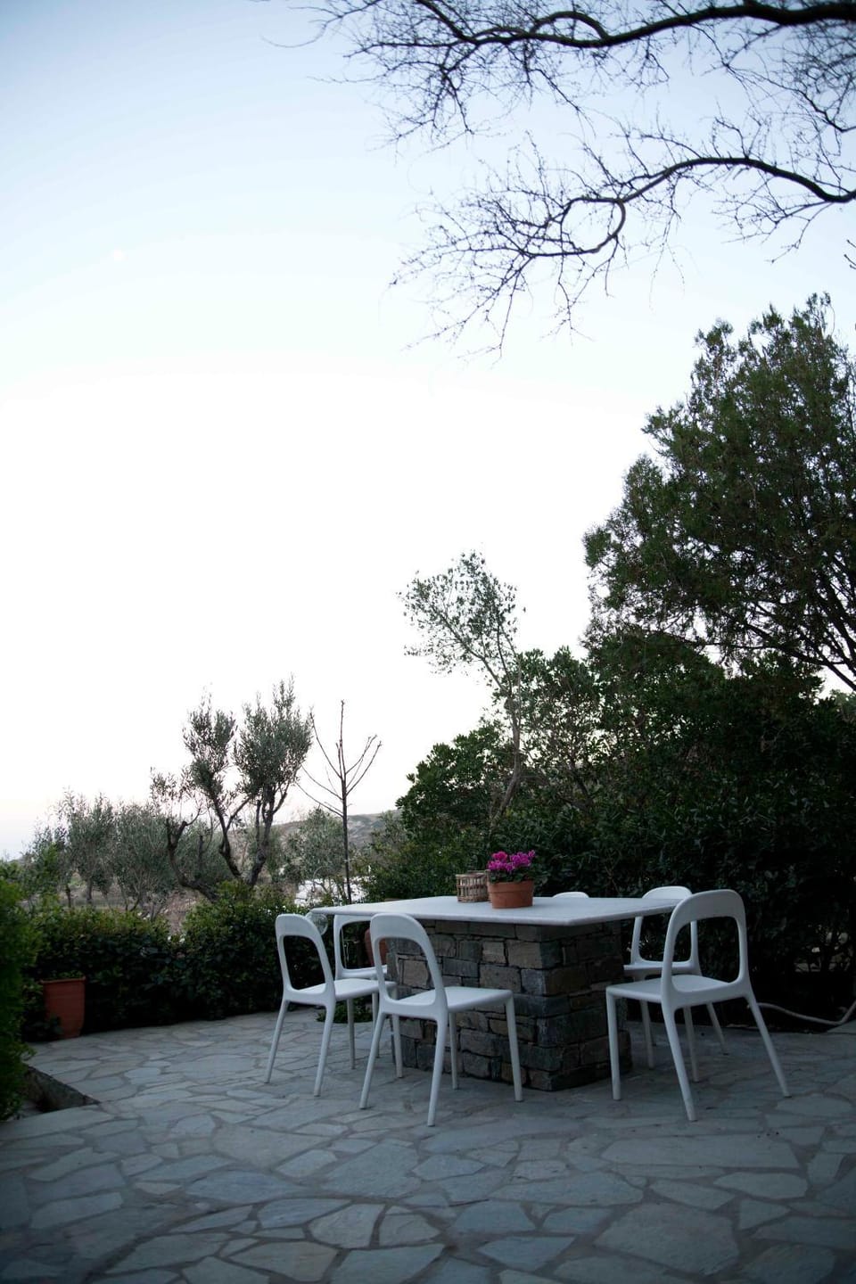 Natural landscape, Garden, Dining area, Garden view