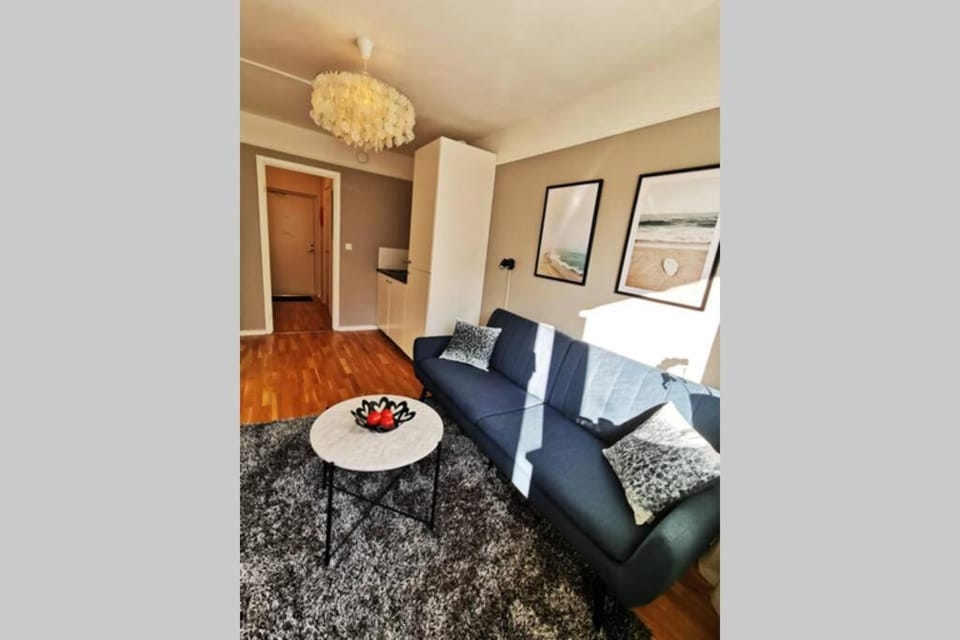 Stilren studiolägenhet på 20 kvm nära havet och centrum! Stationsterrassen 7 Apartment in Skåne County