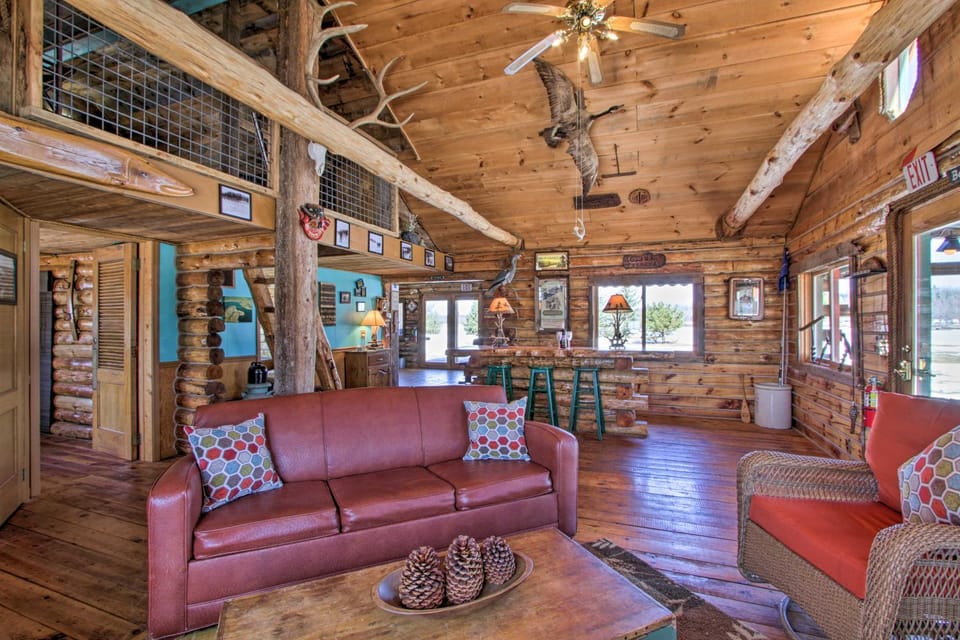 Private Island Escape < 6 Mi to Sand Valley Golf House in Petenwell Lake