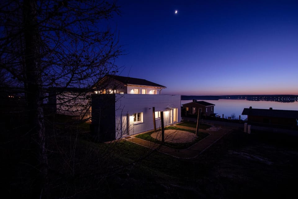 Property building, Night, Garden view, Lake view, Sunset
