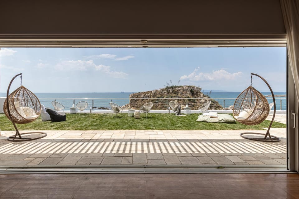 Day, Natural landscape, View (from property/room), Balcony/Terrace, Beach, Sea view