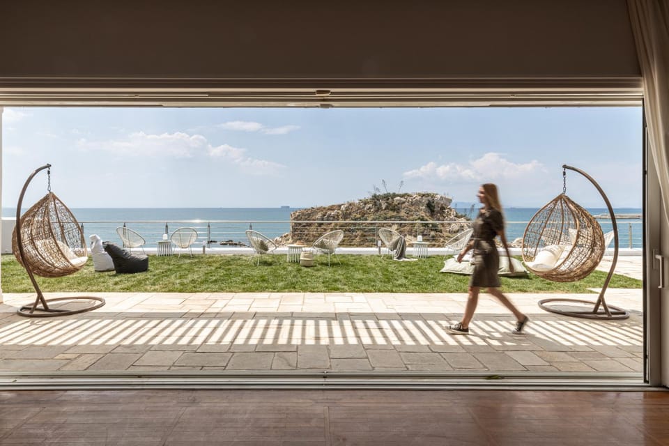 Patio, Natural landscape, View (from property/room), Balcony/Terrace, Sea view