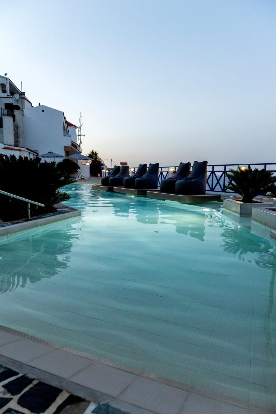 Night, Swimming pool