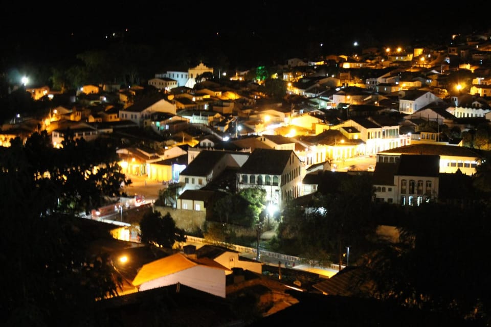 Property building, Night, City view