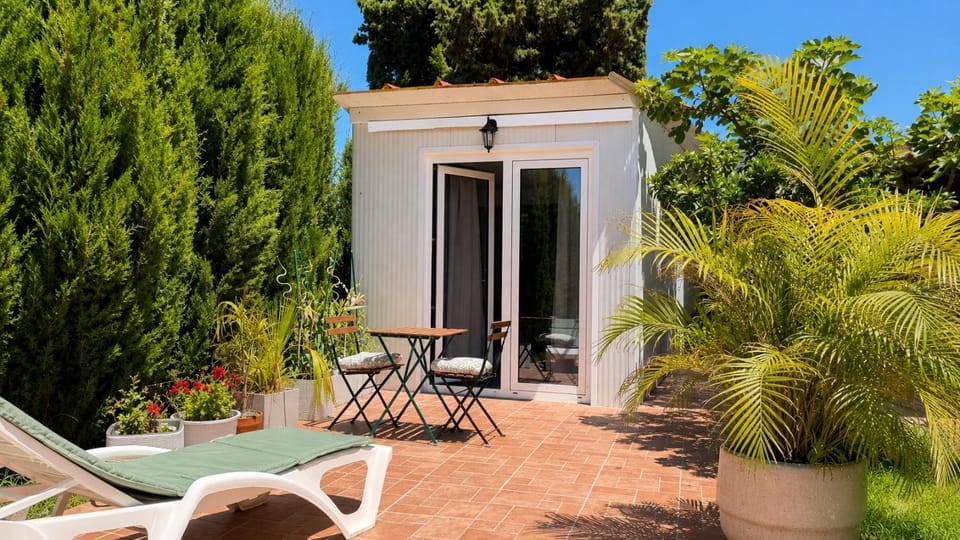 Property building, Patio, Garden view