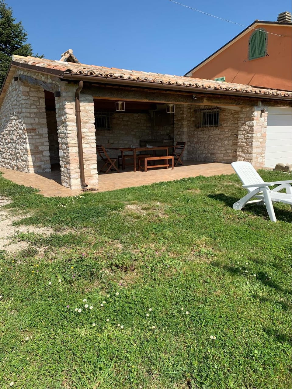 Property building, Garden, Garden view