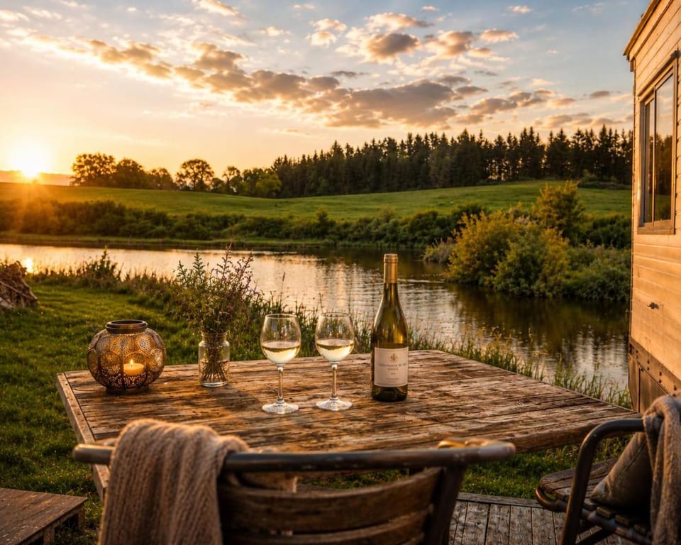 Day, Natural landscape, Food and drinks, Lake view, Drinks