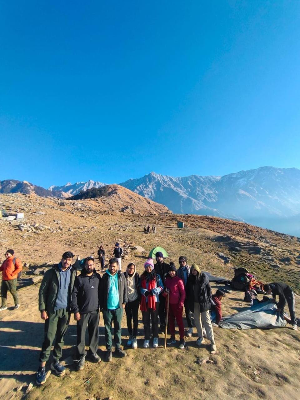 Triund Trek Hotel in Punjab, India