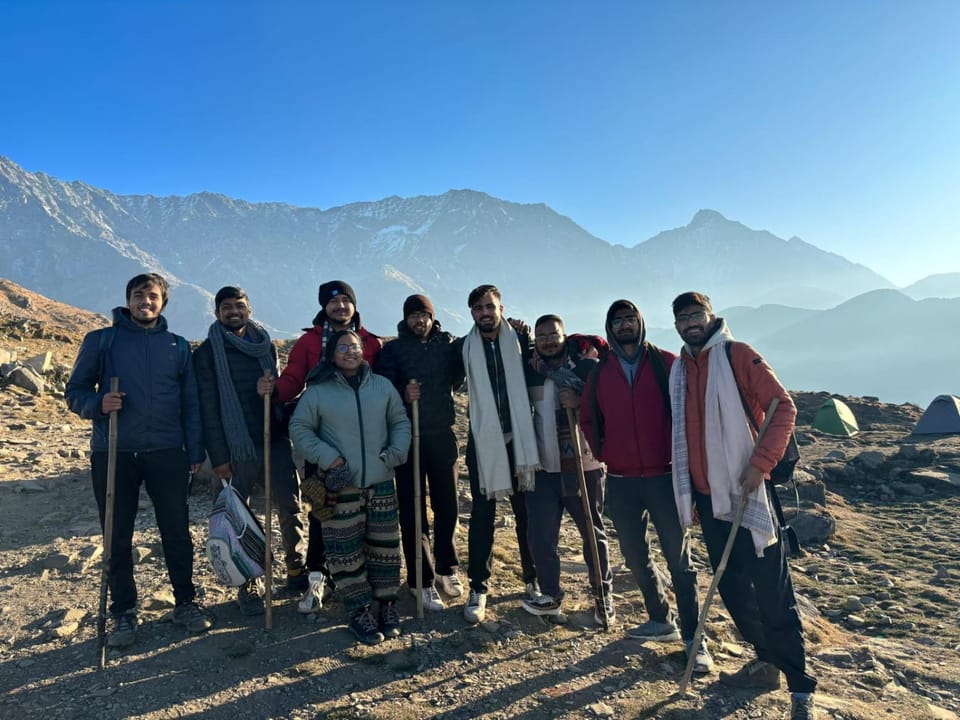 Triund Trek Hotel in Punjab, India
