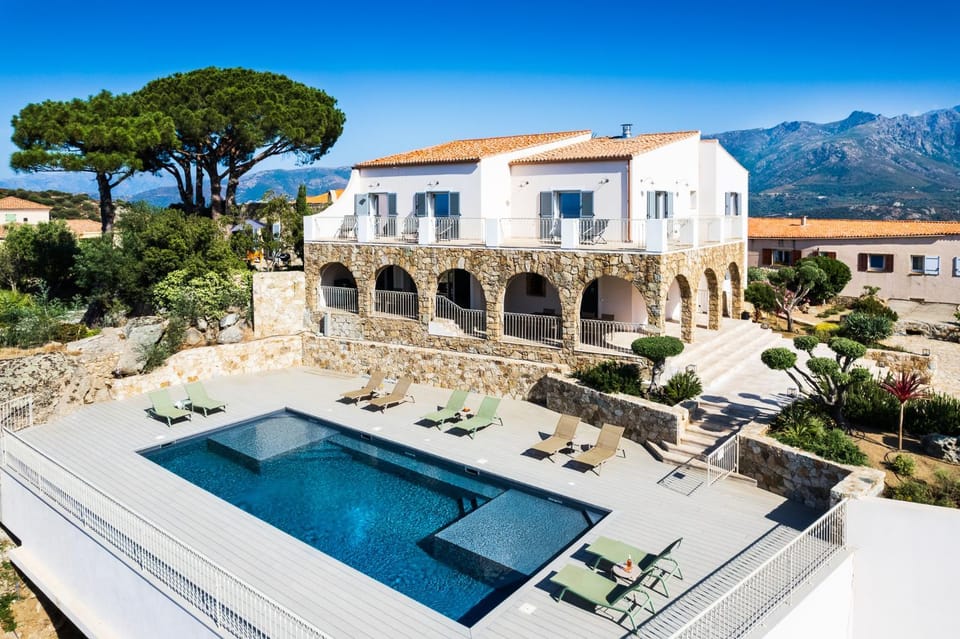 Property building, Patio, Swimming pool
