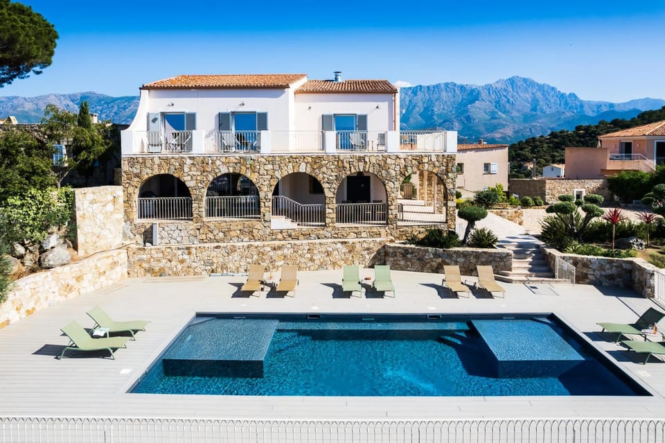Property building, Patio, Swimming pool