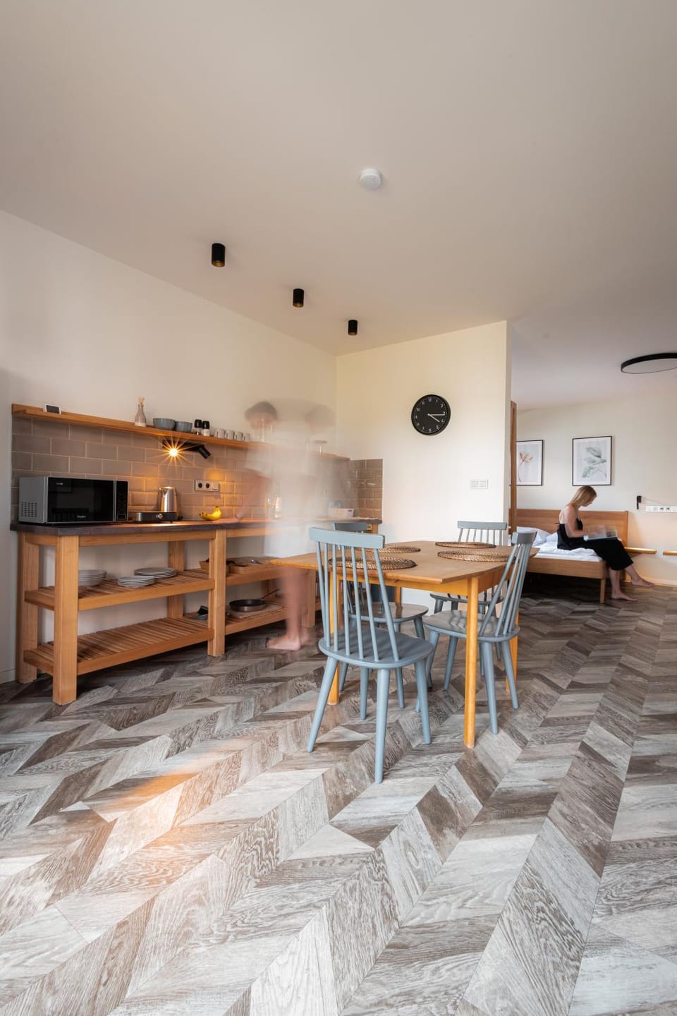 Dining area, Bedroom, kitchen