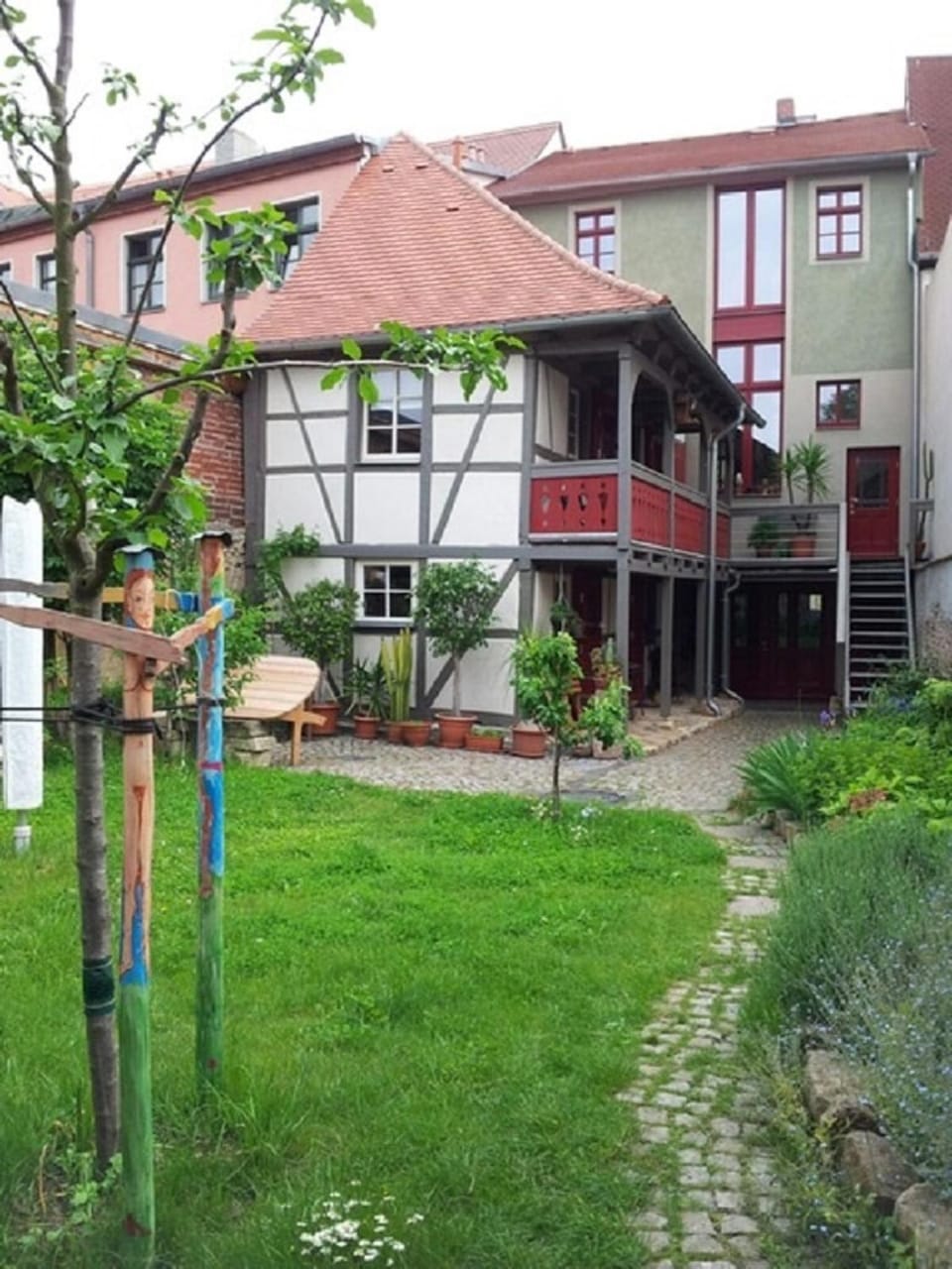 Property building, Garden