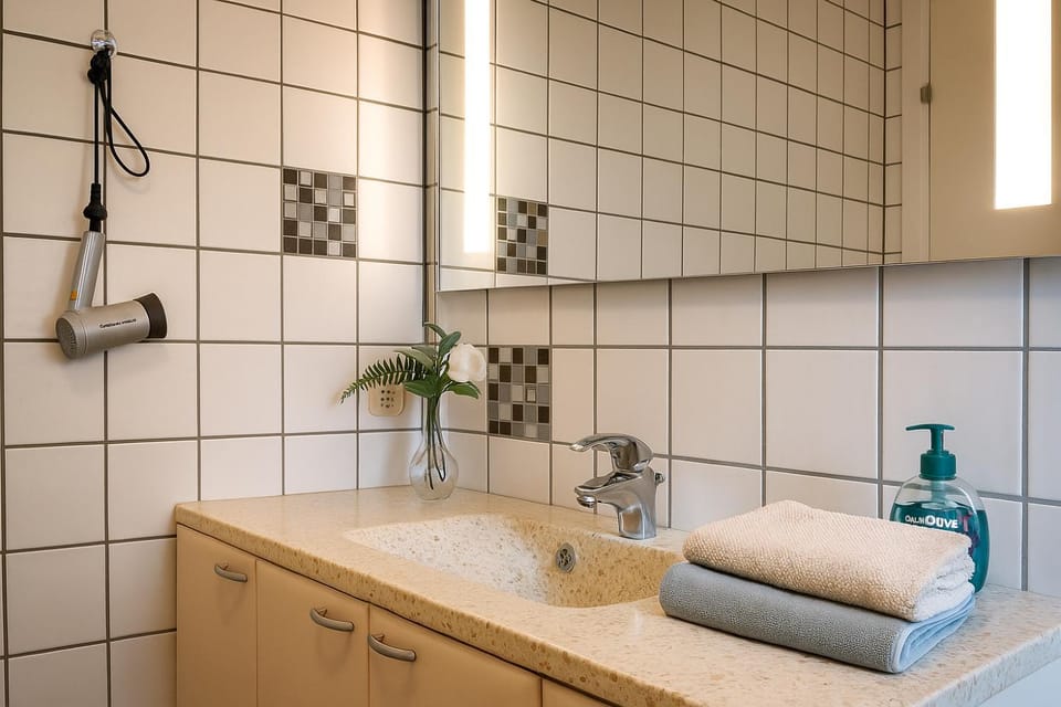 Fiskerhuset i Øster Hurup - i byen, ved stranden House in Central Denmark Region