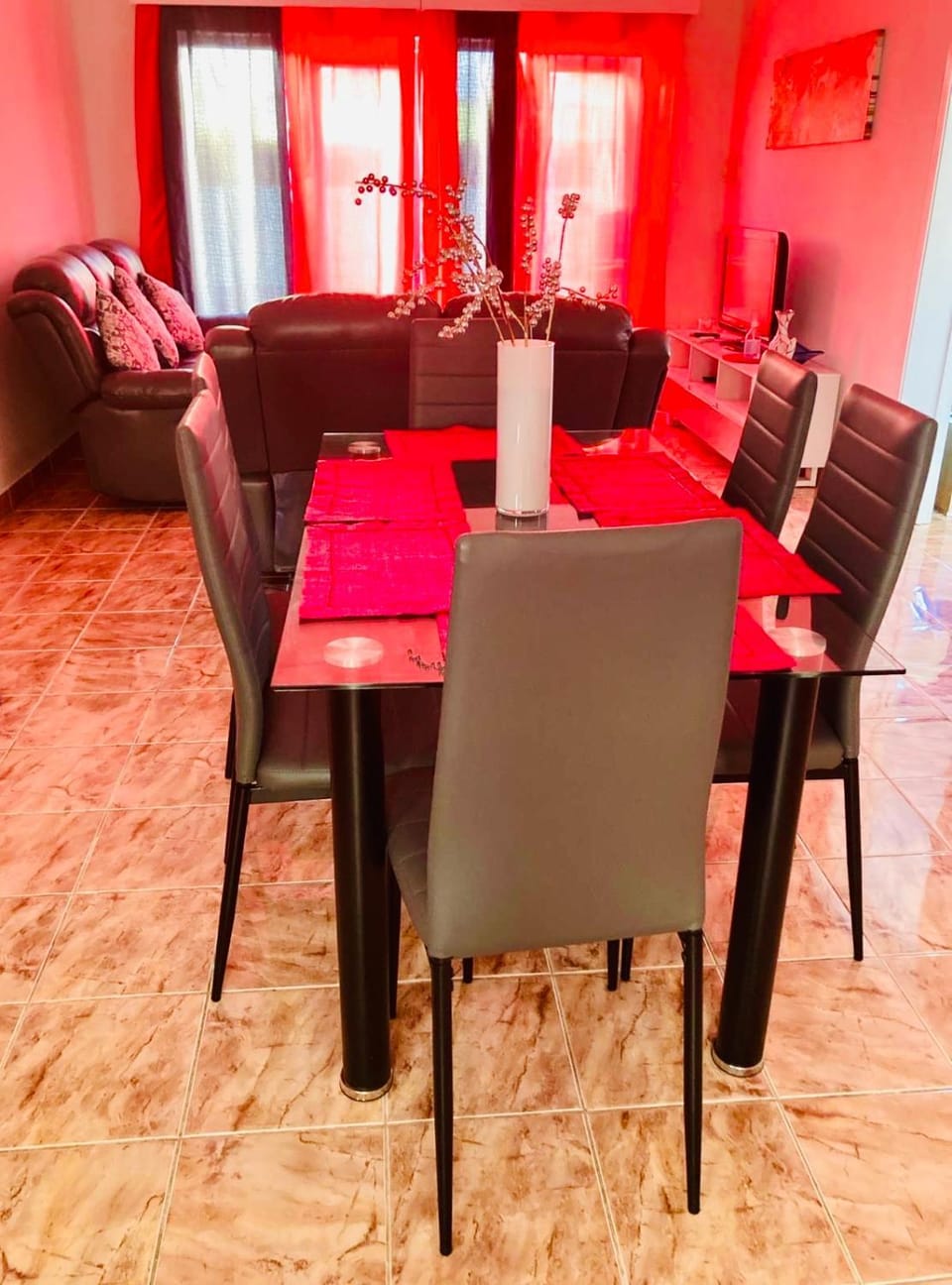 Living room, Dining area