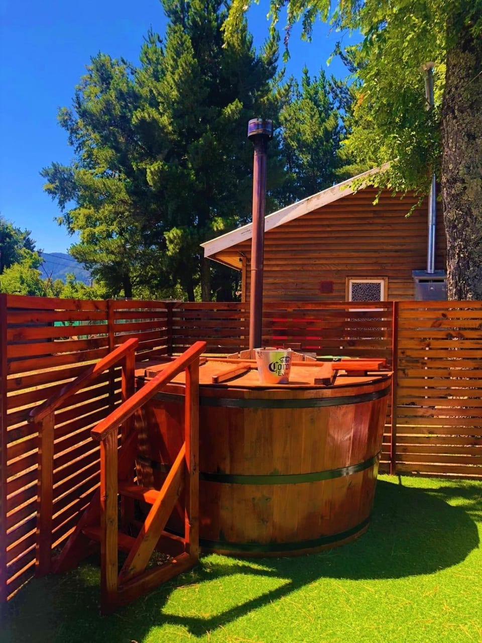 Hot Spring Bath, Hot Tub, Spa and wellness centre/facilities, Garden view