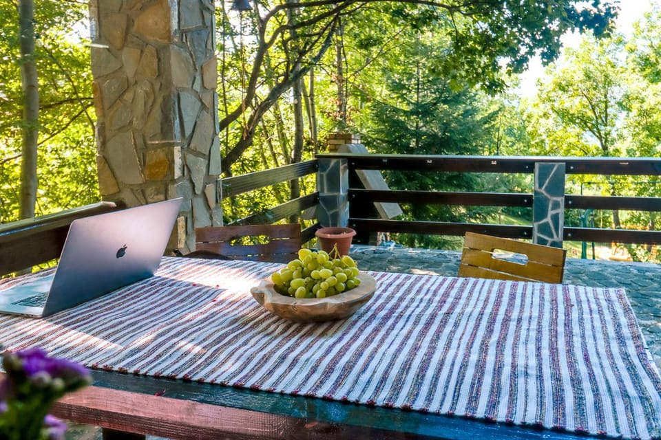 Patio, Natural landscape, Garden, Balcony/Terrace, Balcony/Terrace, Dining area, Garden view