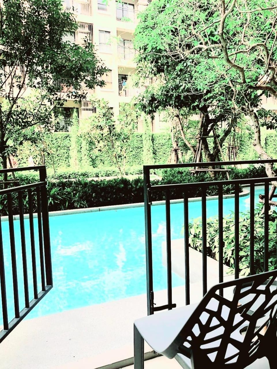 Patio, Day, Garden, View (from property/room), Balcony/Terrace, Garden view, Pool view, Swimming pool, Swimming pool