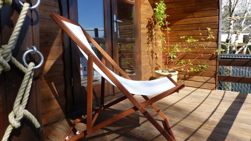 Balcony/Terrace, Garden view, sunbed