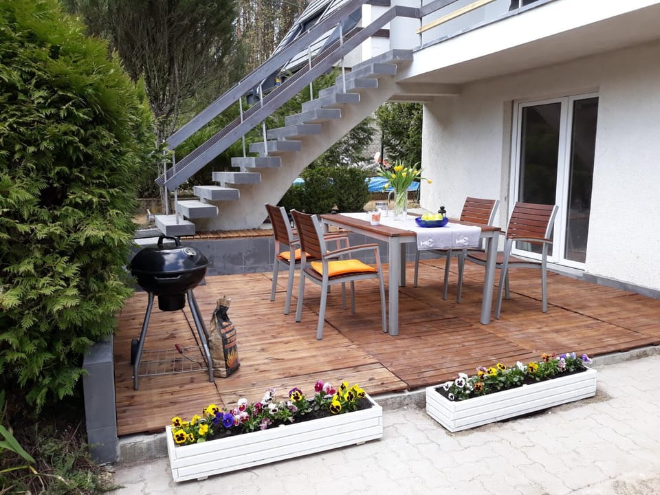 BBQ facilities, Garden view