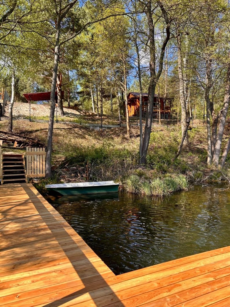 Natural landscape, Lake view