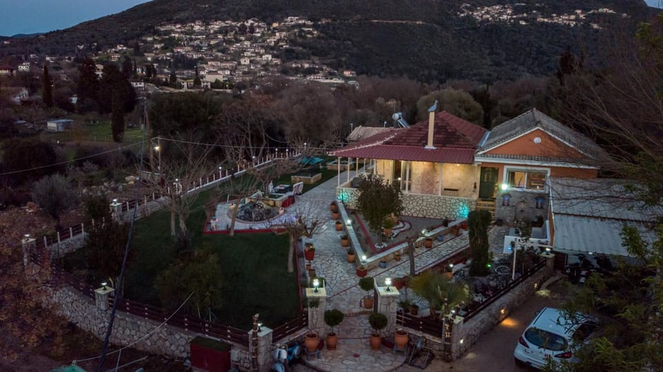Property building, Neighbourhood, Natural landscape, Mountain view
