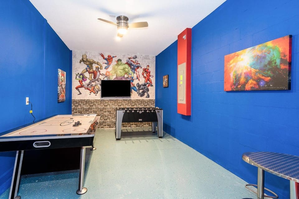 2770AG Villa 5 Beds & 5 Baths with Private Pool-Spa House in Kissimmee