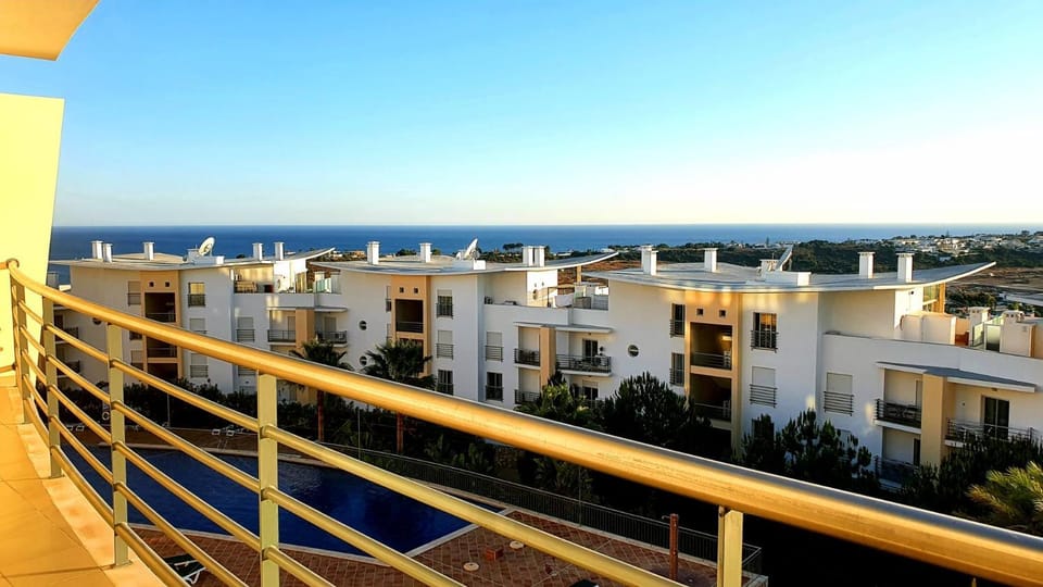 Balcony/Terrace, Pool view, Sea view, Sunset
