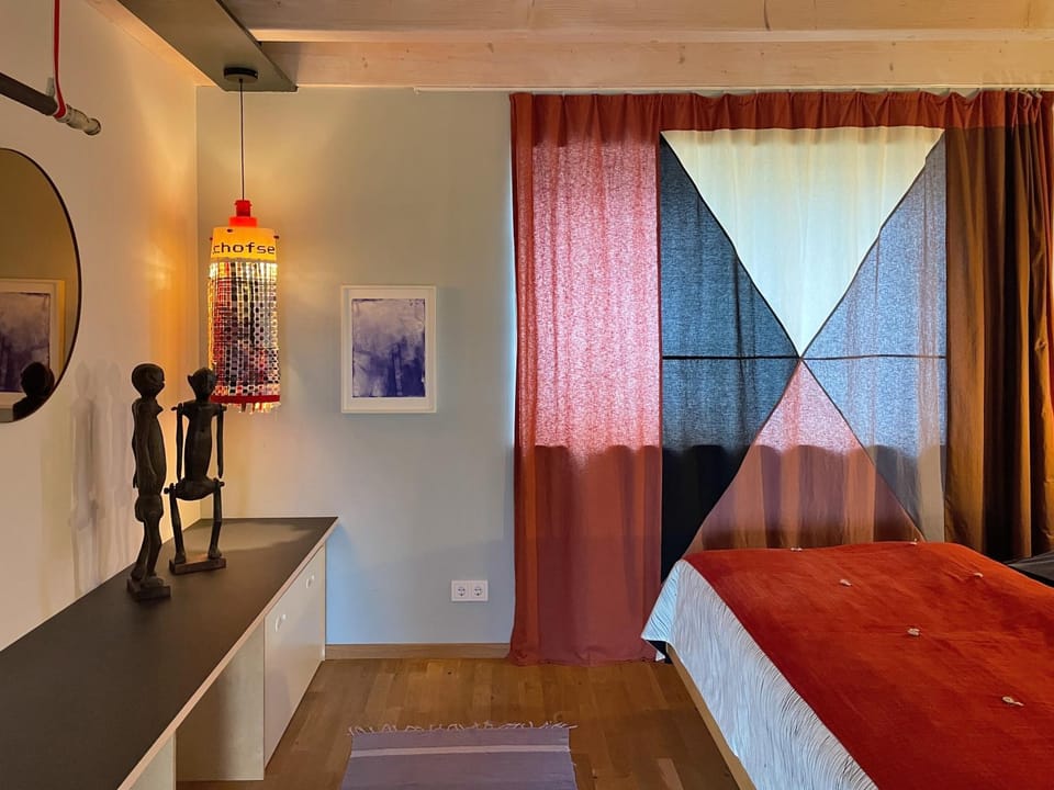 Living room, Bedroom