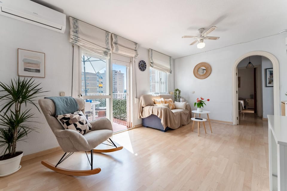 Living room, air conditioner