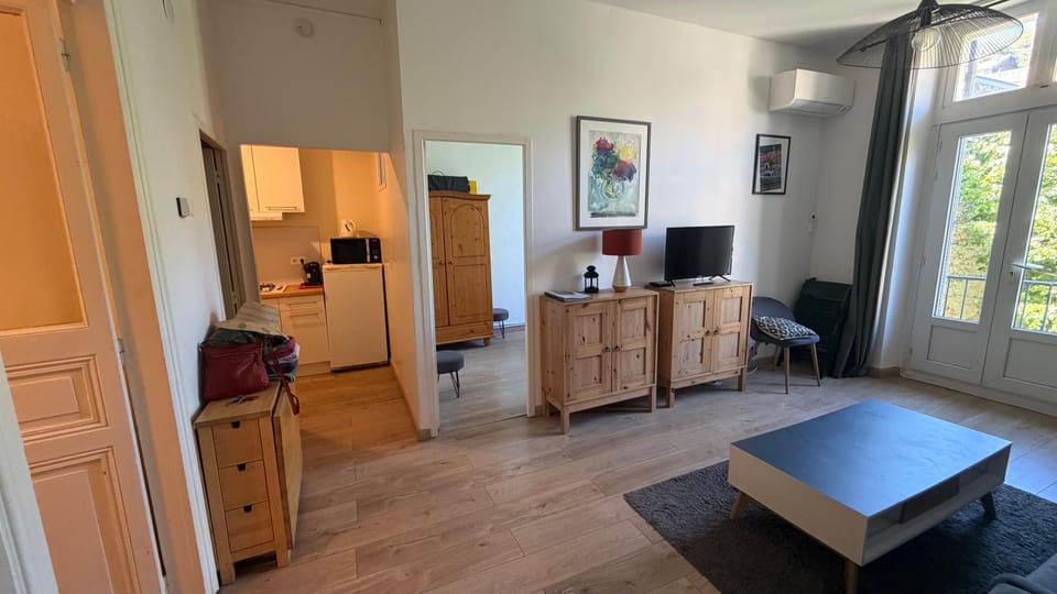 Le V Génie verdure climatisation et calme à deux pas des Halles de Sète Apartment in Occitanie