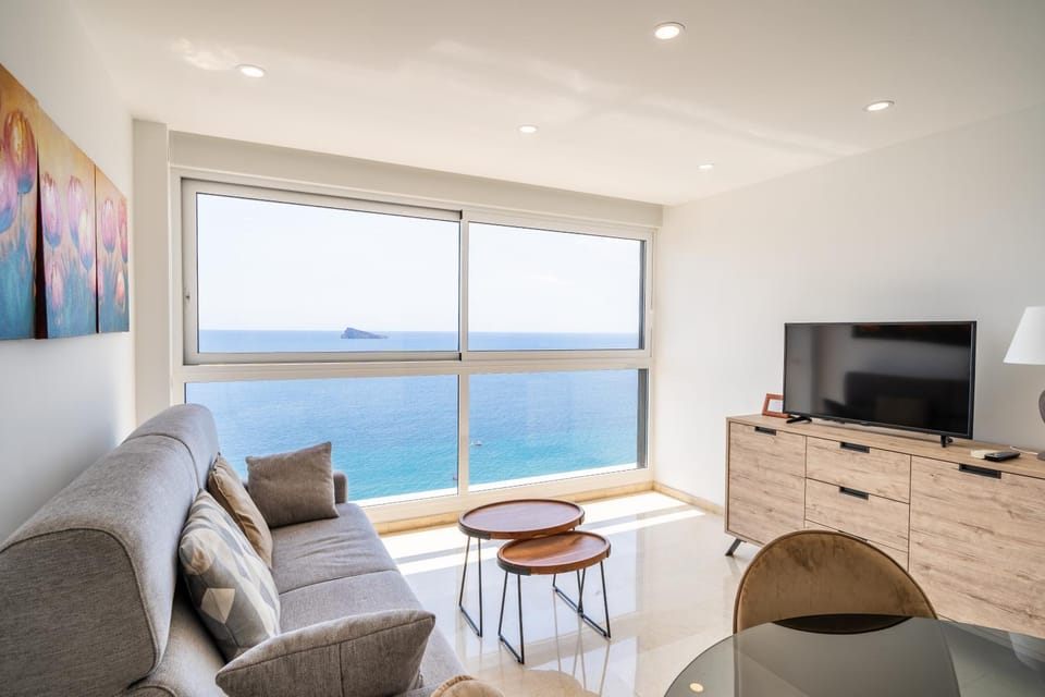 TV and multimedia, Living room, Seating area, Sea view