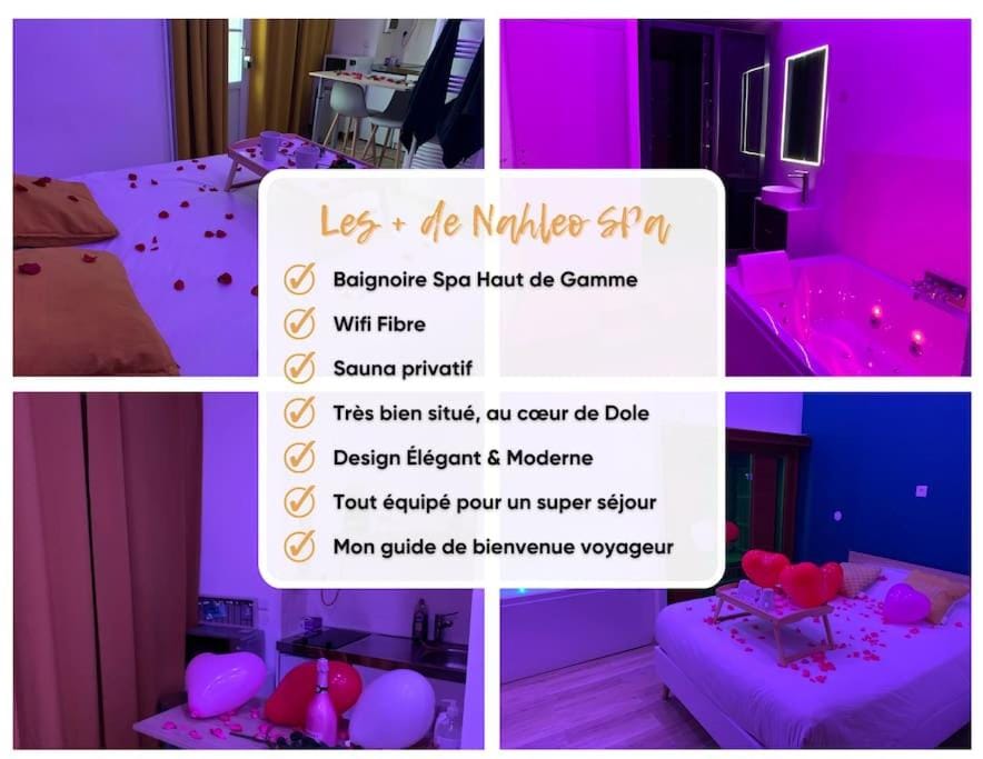 Appartement Spa - NAHLEO Scandinave Apartment in Dole