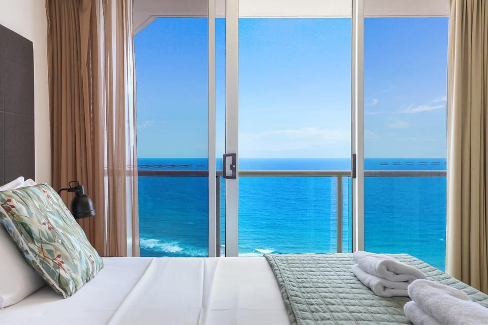 Bedroom, Sea view
