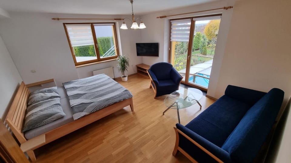 Living room, Bedroom