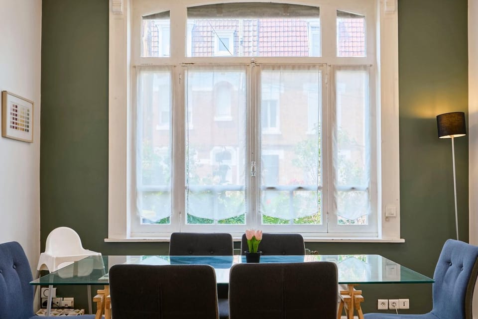 Beautiful 1900 house full equipped, 4bdrm+ garden! House in Lille