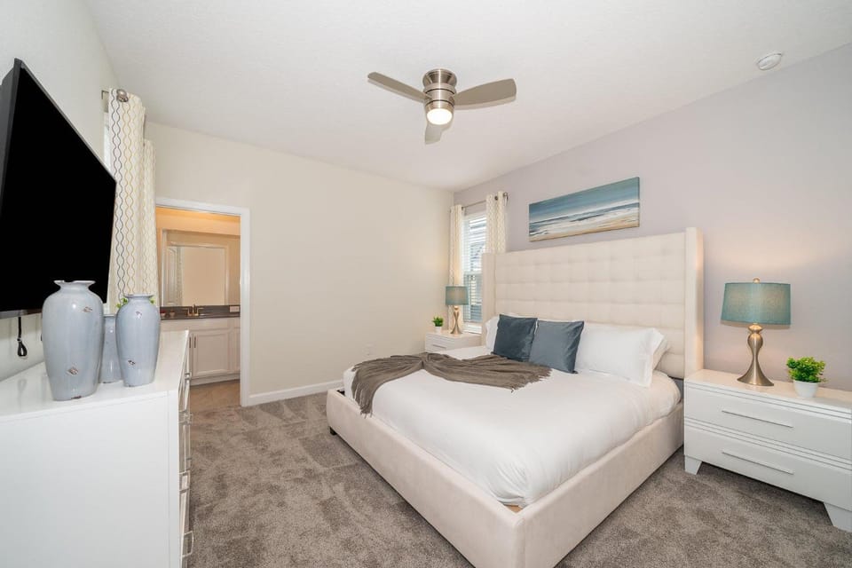 2744HM Villa 5 Beds & 5 Baths with Private Pool-Spa House in Kissimmee