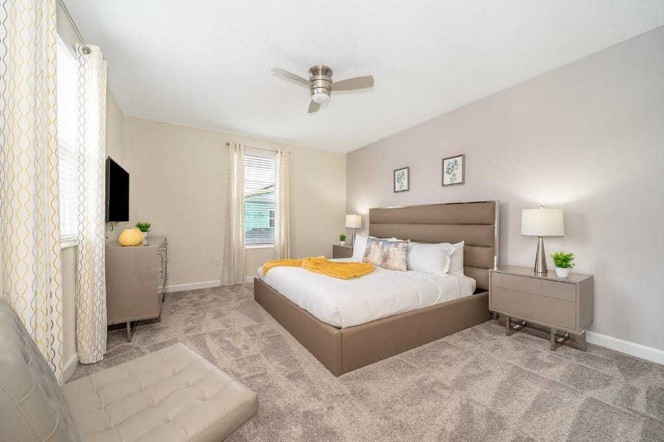 2744HM Villa 5 Beds & 5 Baths with Private Pool-Spa House in Kissimmee