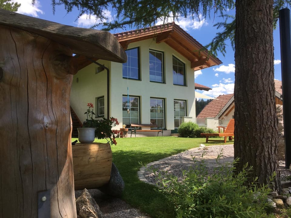 Property building, Garden