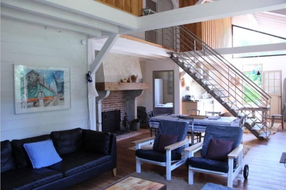 Maison-loft rénovée design 4 étoiles luxe - Vaste parc - à 7 min des plages et golfs Villa in Soustons