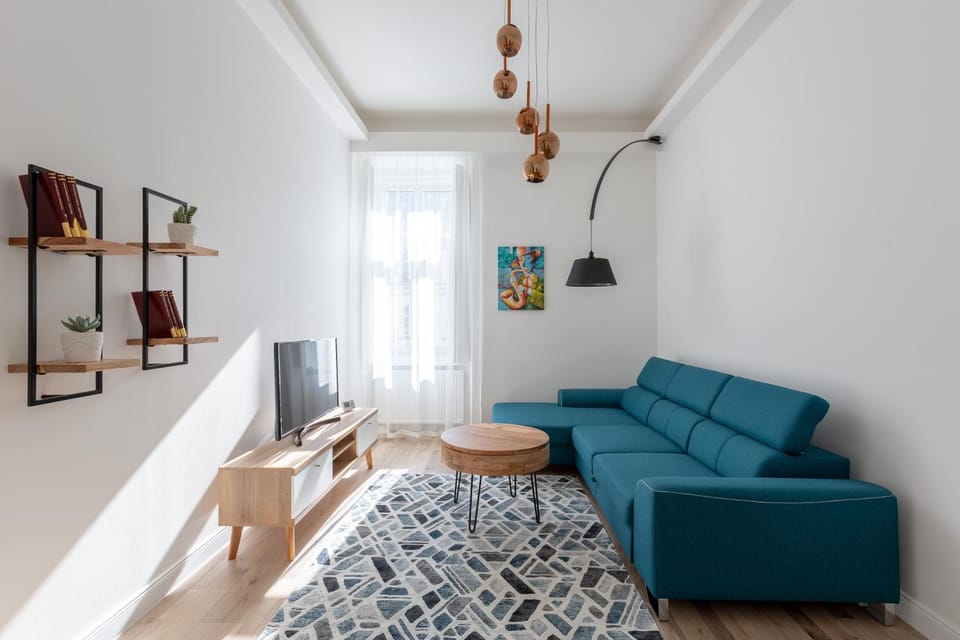 Living room, Seating area, air conditioner