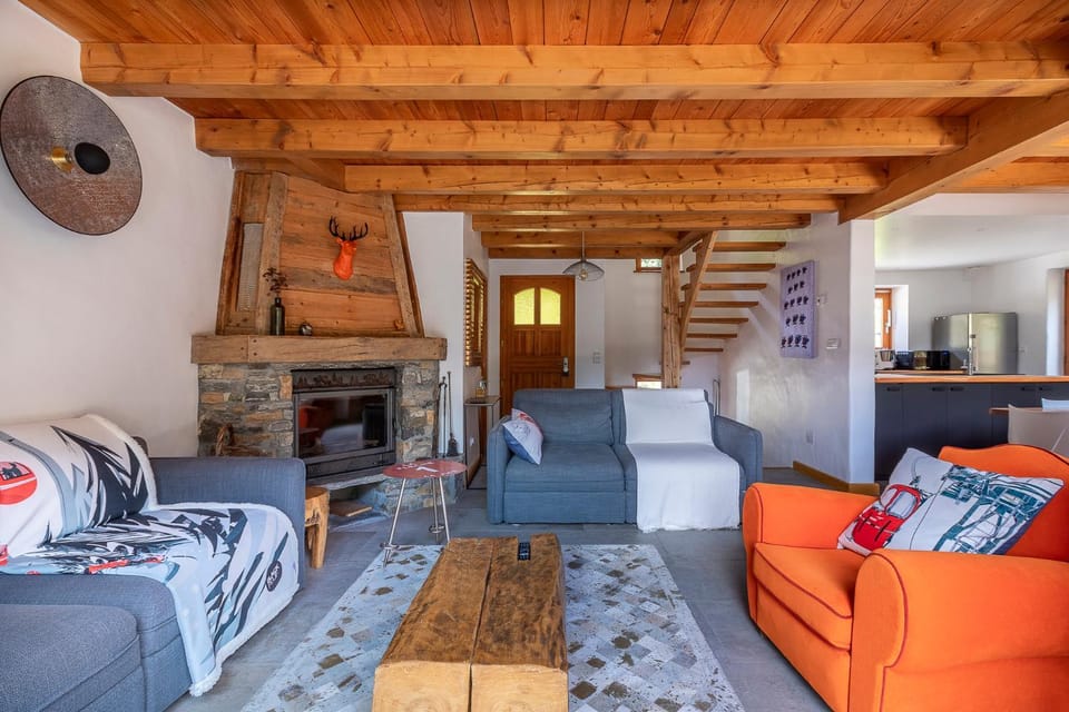 Chalet Solize - Terrasse avec superbe vue - Sauna Chalet in Champagny-en-Vanoise