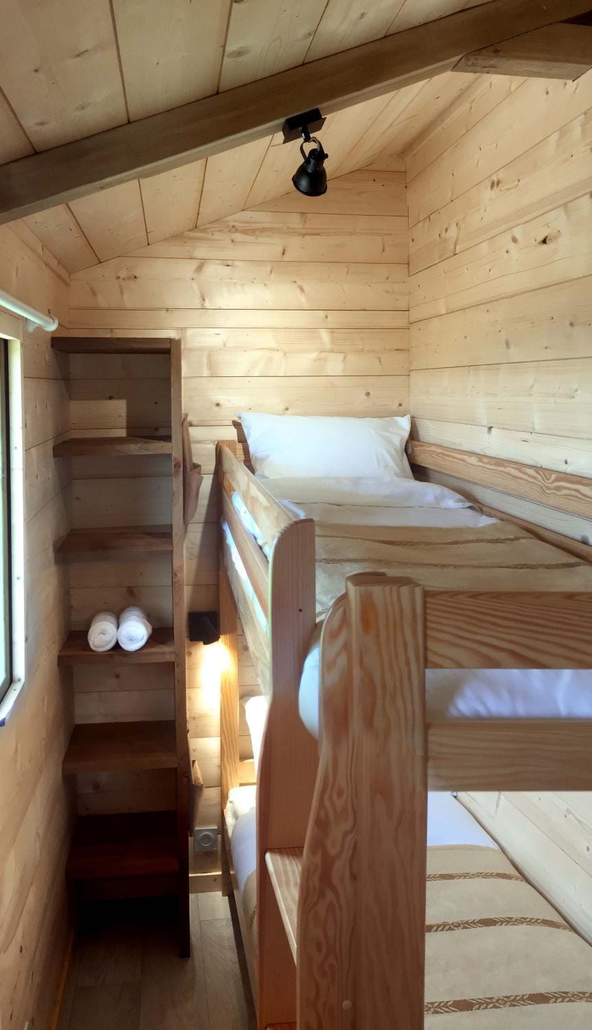 Bed, Photo of the whole room, Bedroom, bunk bed