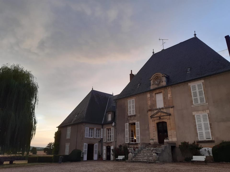 Property building, Sunset