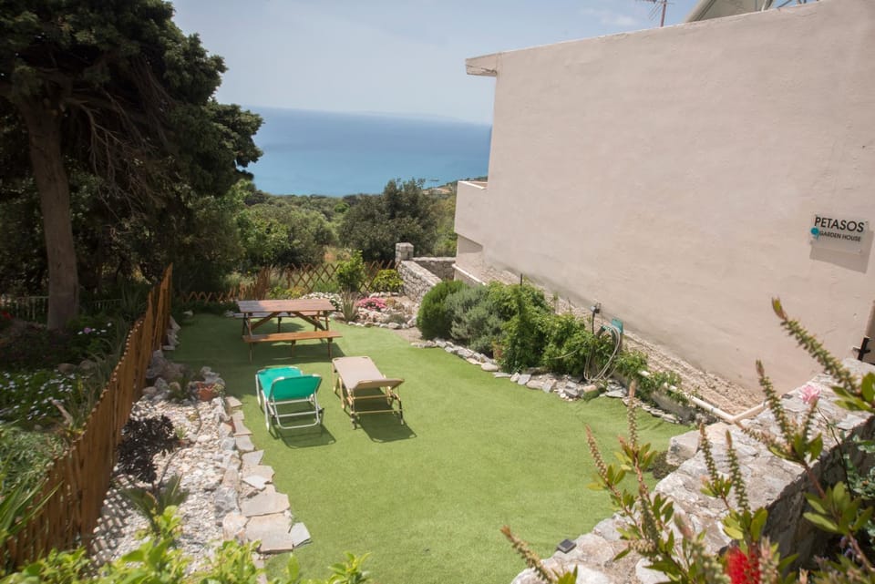 Natural landscape, Garden, Garden, Sea view, Sea view