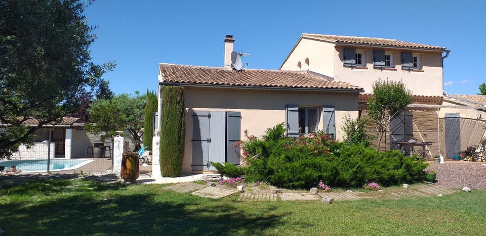 Property building, Patio, Garden, Garden view, Swimming pool