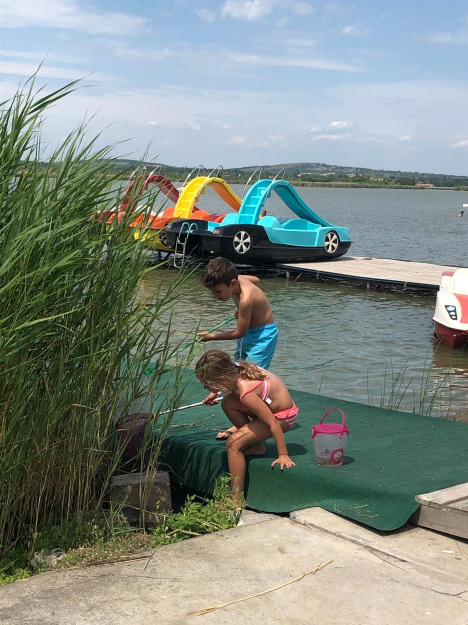 Beach, children